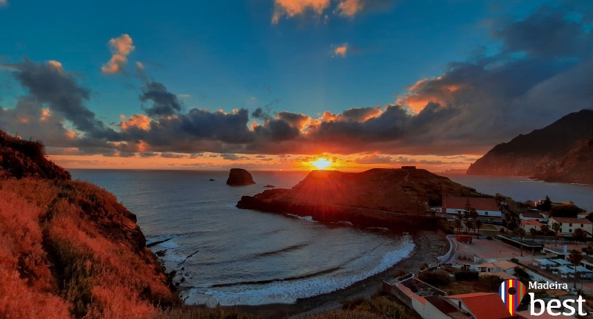 Melhores lugares para ver o nascer do sol na Madeira- porto da cruz